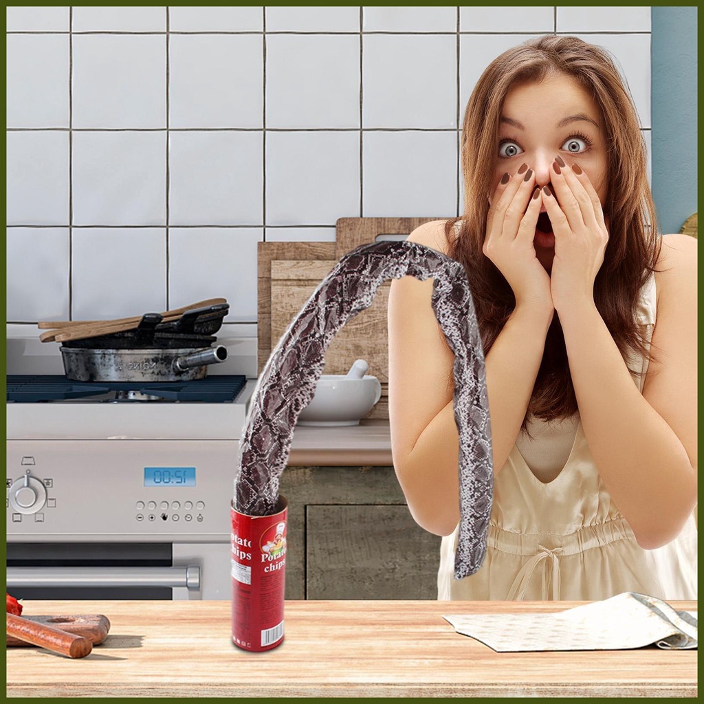 Đồ Chơi Rắn Giả Dùng Làm Quà Tặng Ngày Cá Tháng Tư