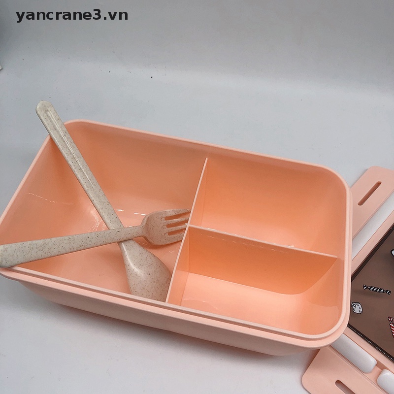 Hộp Đựng Cơm Trưa Hai Tầng Sức Chứa Lớn Hình Cinnamoroll Kuromi Dễ Thương Dành Cho Học Sinh yancrane3.vn