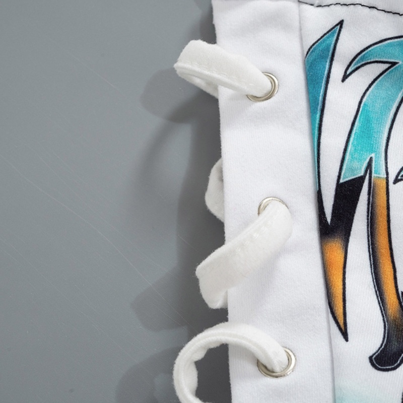 Áo Tank Top Dây Rút In Họa Tiết Quyến Rũ Thời Trang Cho Nữ