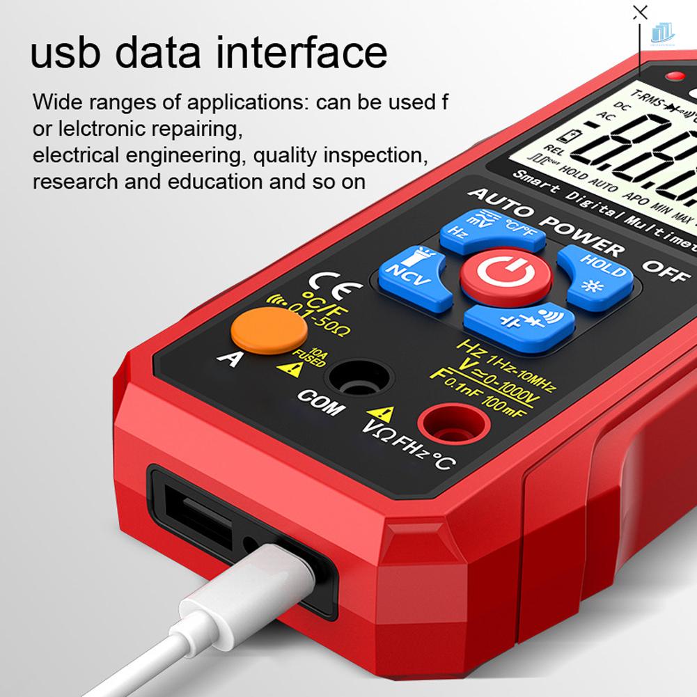 Vạn Năng Kế Kỹ Thuật Số Màn Hình Lớn 301C s2mwvn Có Đèn Nền LED NCV