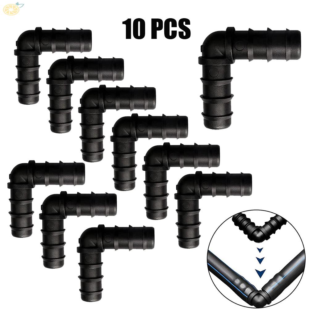 【VARSTR】Tube Adapter Connectors Garden Irrigation Barbed For 1/2" Porous Pipe