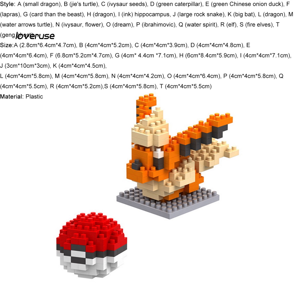 Bộ Sưu Tập Lắp Ráp Nhân Vật Hoạt Hình Dễ Thương