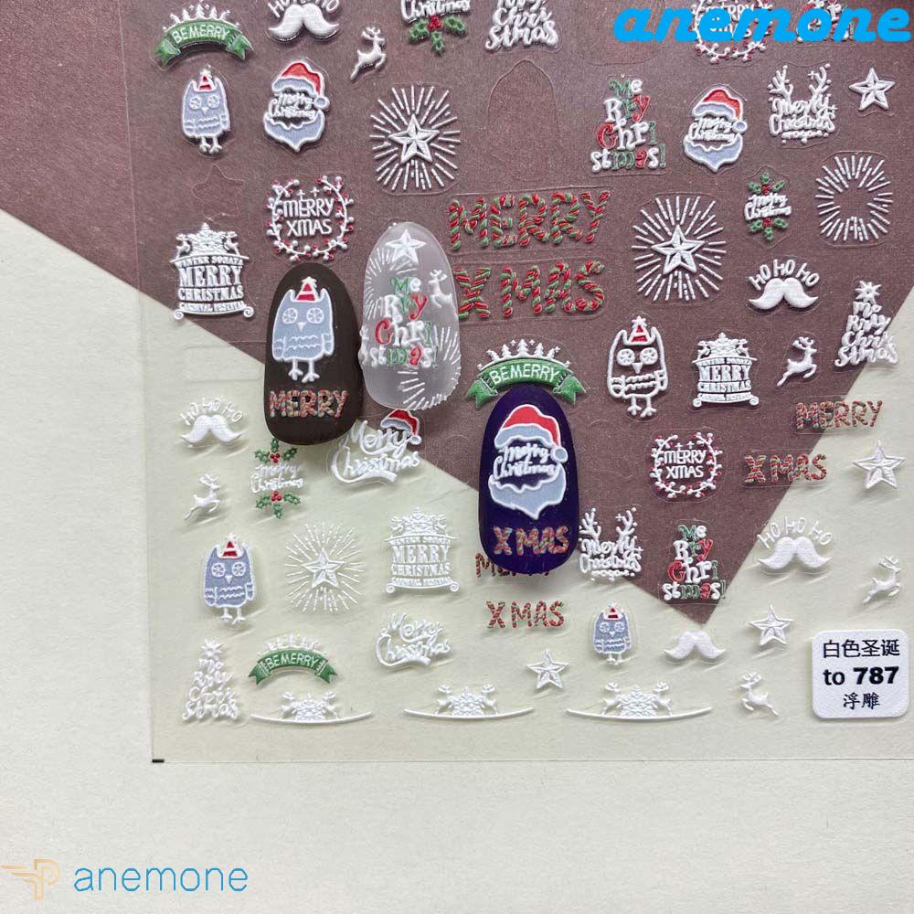 Hình Dán Móng Tay Chủ Đề Giáng Sinh Thời Trang Dành Cho Nữ