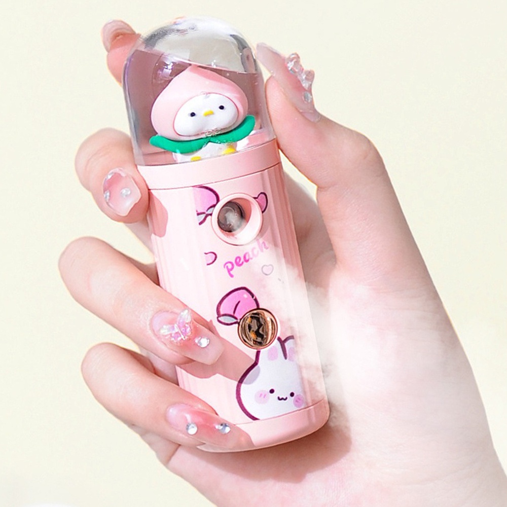 Bình Xịt Nước Mini Cầm Tay Họa Tiết Hoạt Hình Sáng Tạo