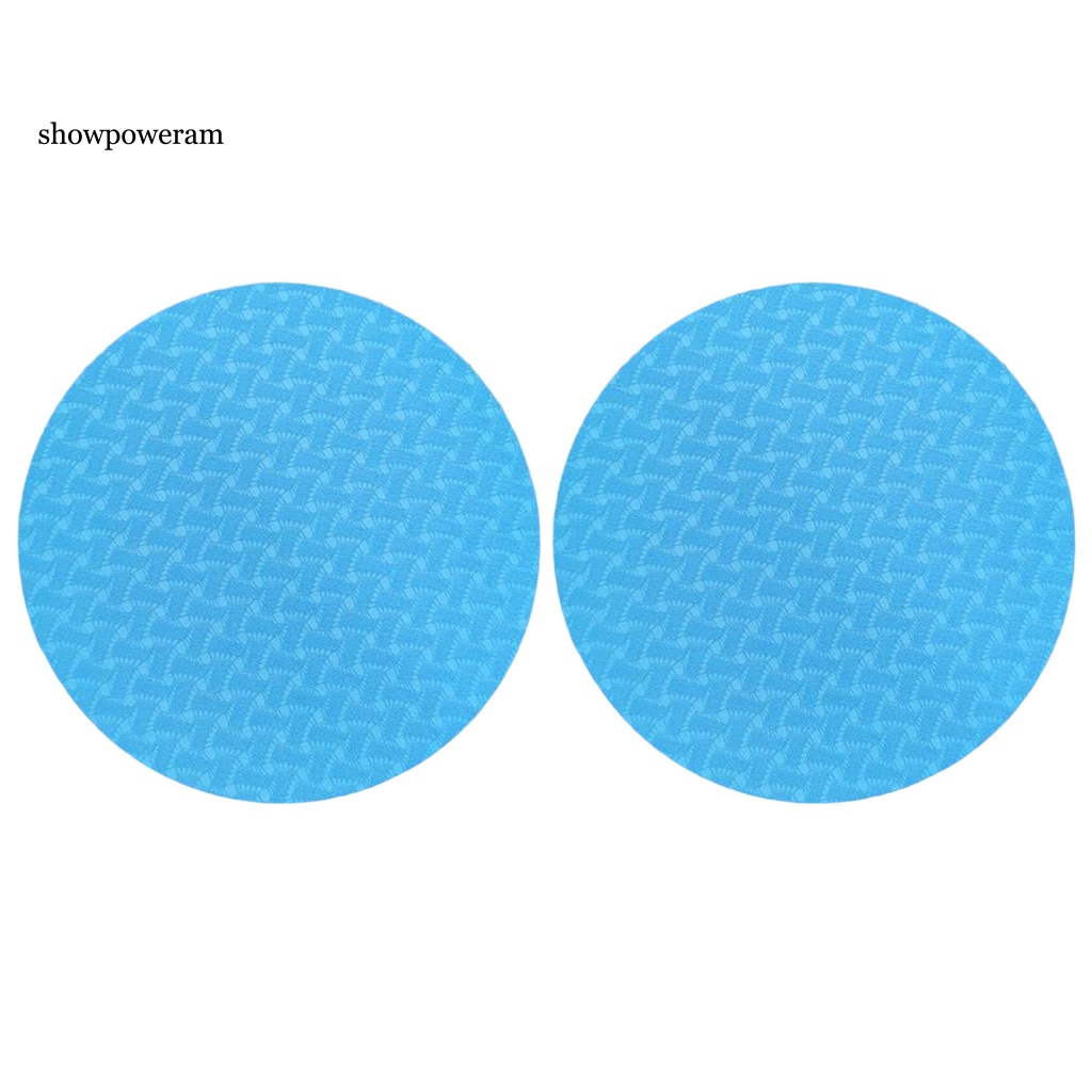 Set 2 Đệm Tròn Hỗ Trợ Khuỷu Tay / Đầu Gối Có Thể Tái Sử Dụng Hỗ Trợ Tập Yoga Tại