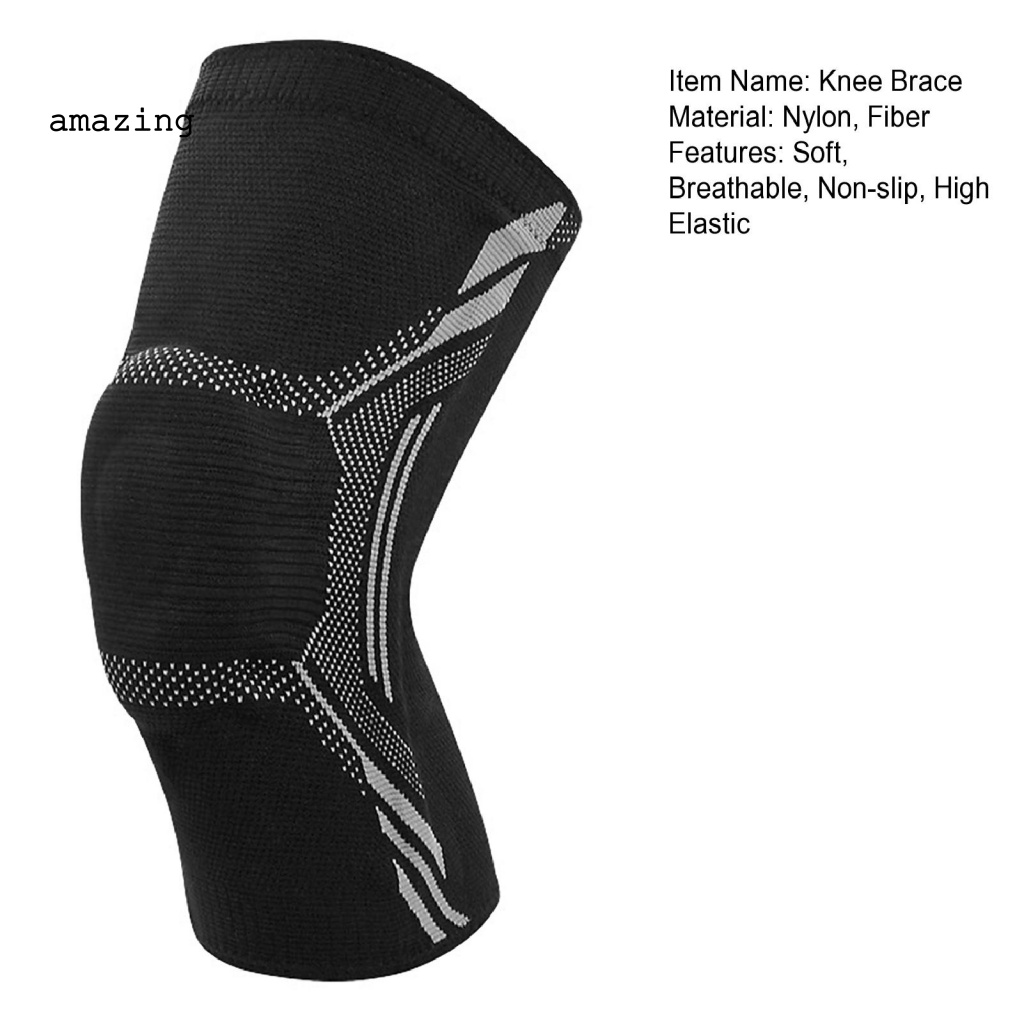 1 Băng Quấn Bảo Vệ Đầu Gối Chống Trượt Thoáng Khí Hỗ Trợ Chơi Thể Thao
