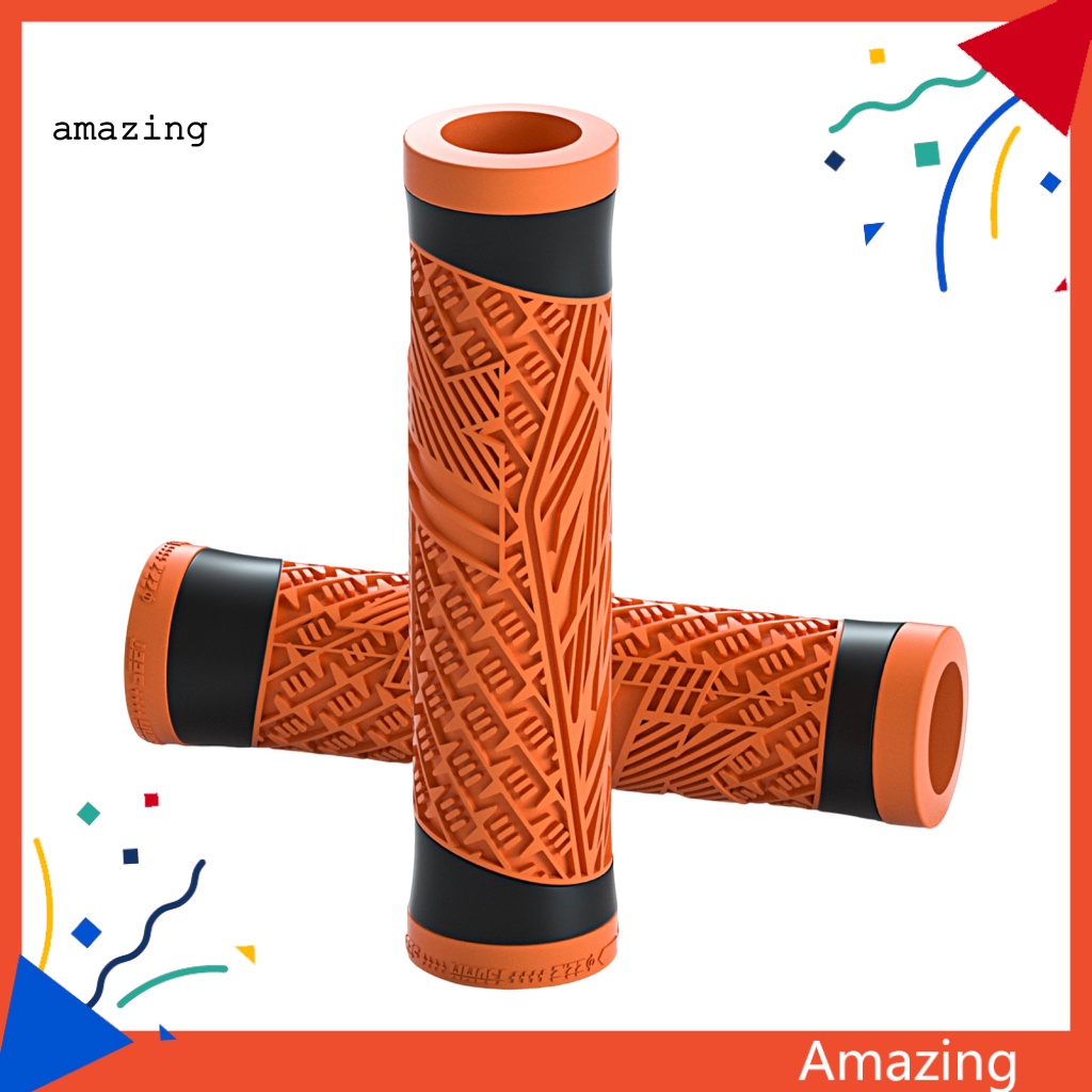 1 Cặp Vỏ Bọc Tay Lái Xe Đạp Gọn Nhẹ Chống Trượt