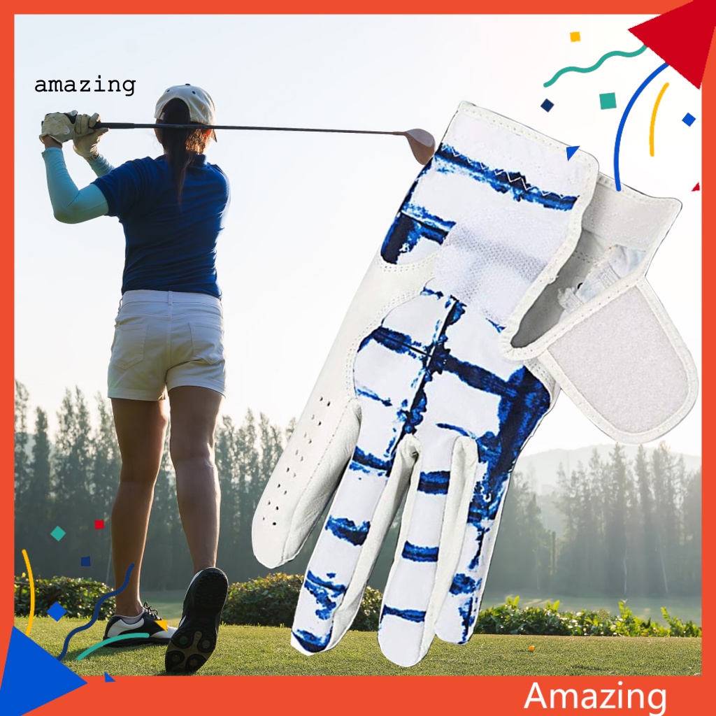 1 Găng Tay Trái / Phải Chơi Golf Bằng Vải Mềm Chống Trượt Cho Nam