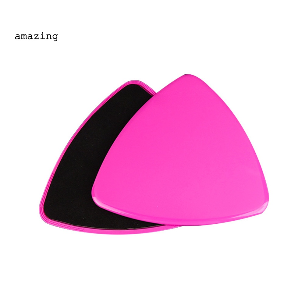 Set 2 Đĩa Trượt Hình Tam Giác Hỗ Trợ Tập Yoga / Thể Hình