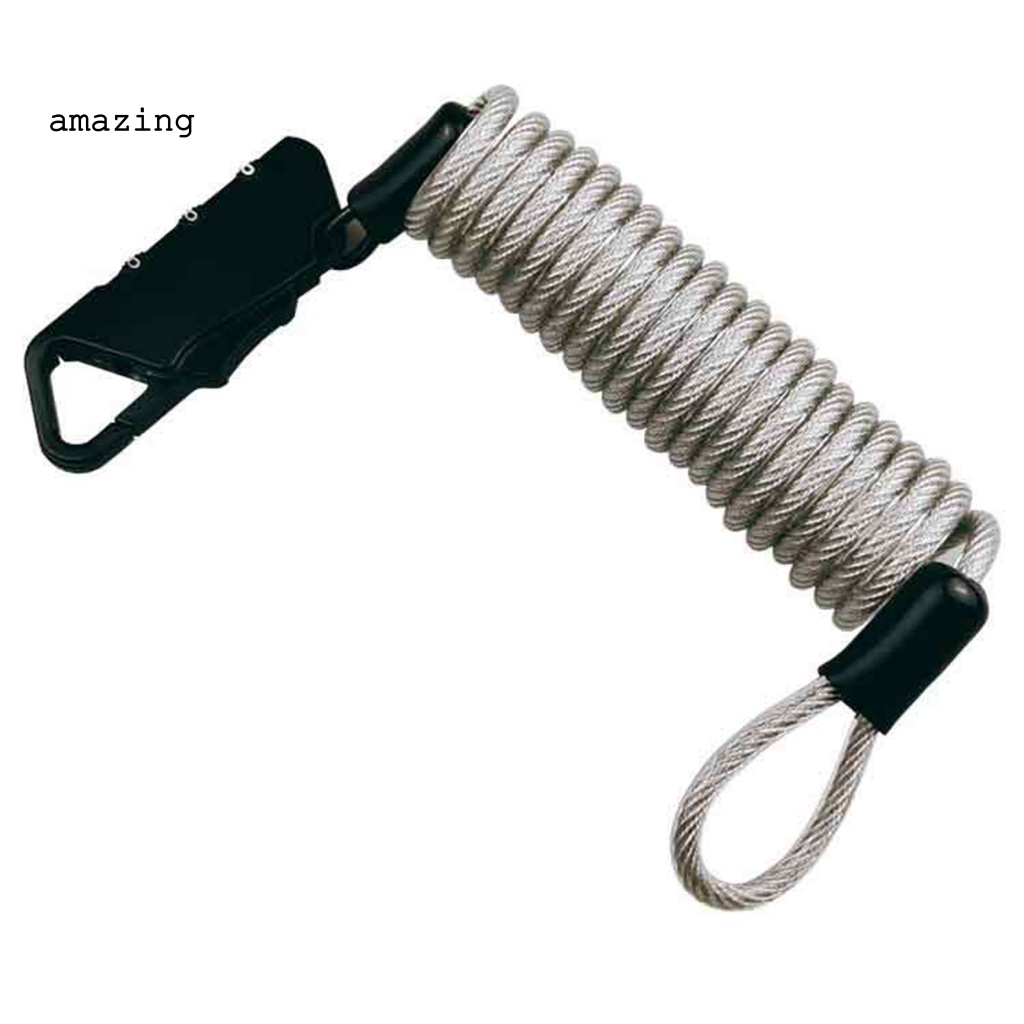 Khóa Mũ Bảo Hiểm Mini Tiện Dụng Cho Xe Đạp / Xe Máy