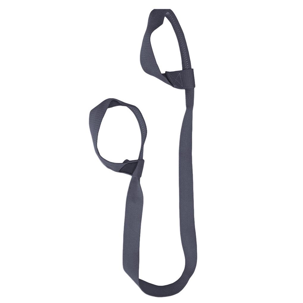 Dây Đeo Thảm Tập Yoga Chất Liệu Cotton Màu Xám Đậm Tùy Chỉnh Tiện Dụng