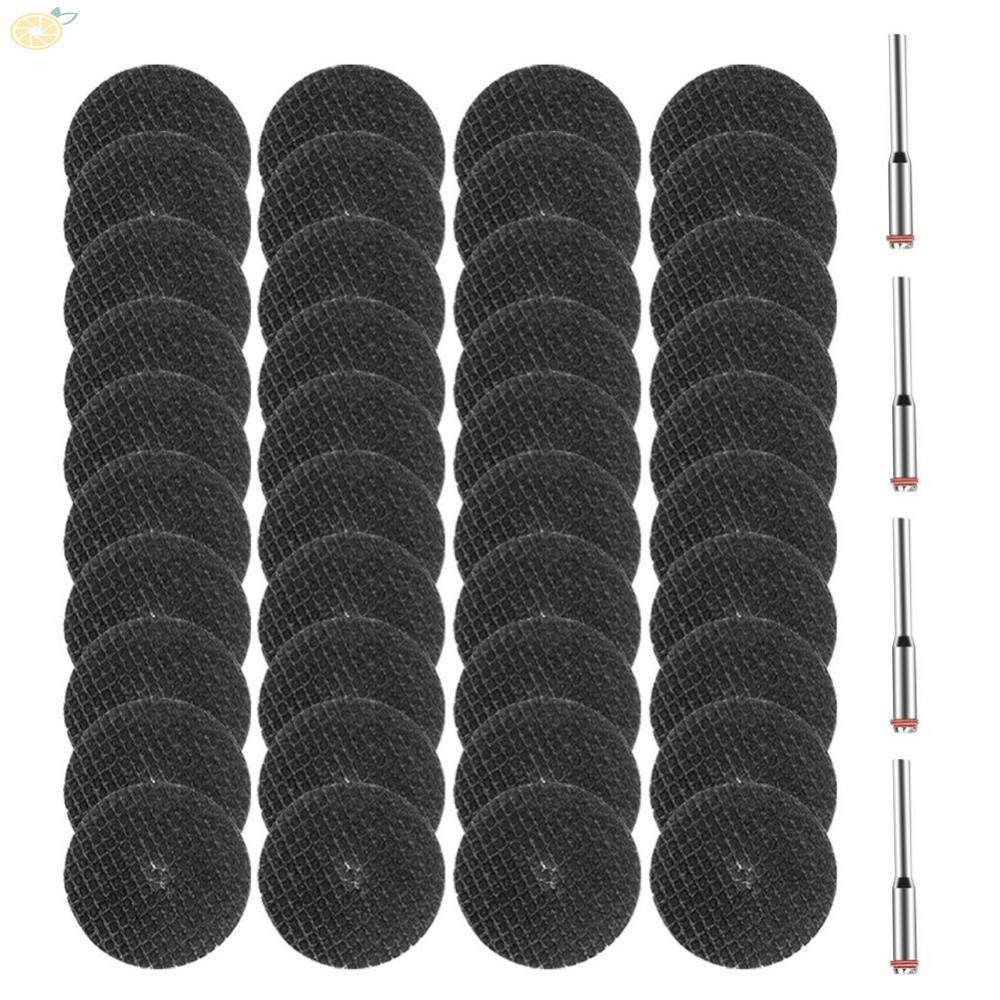 【VARSTR】Durable Cutting Discs Resin 40pcs Accessories Cutting Fiberglass Mandrels