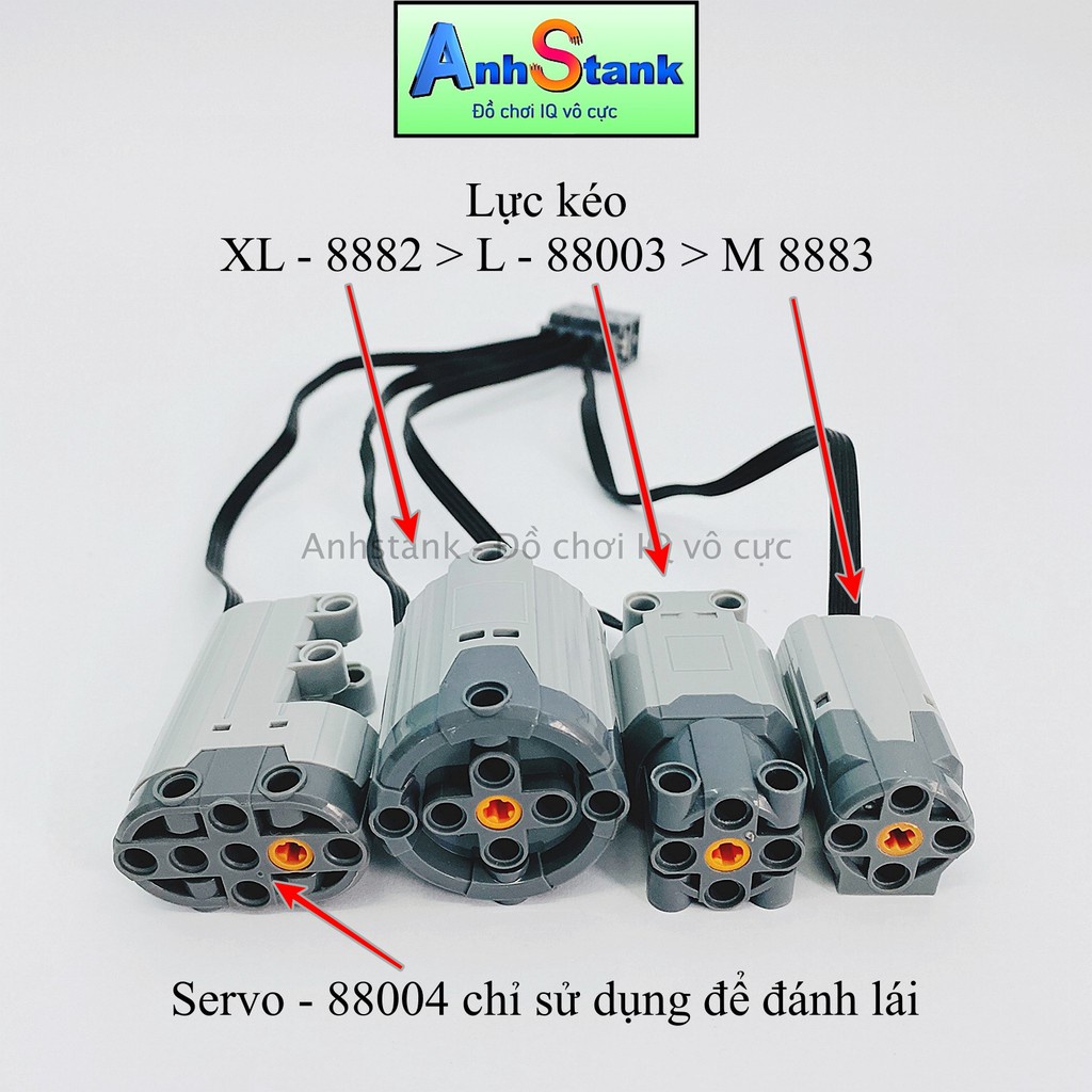 Motor Cỡ L 88003 Tương Thích 9686-Technic-Education