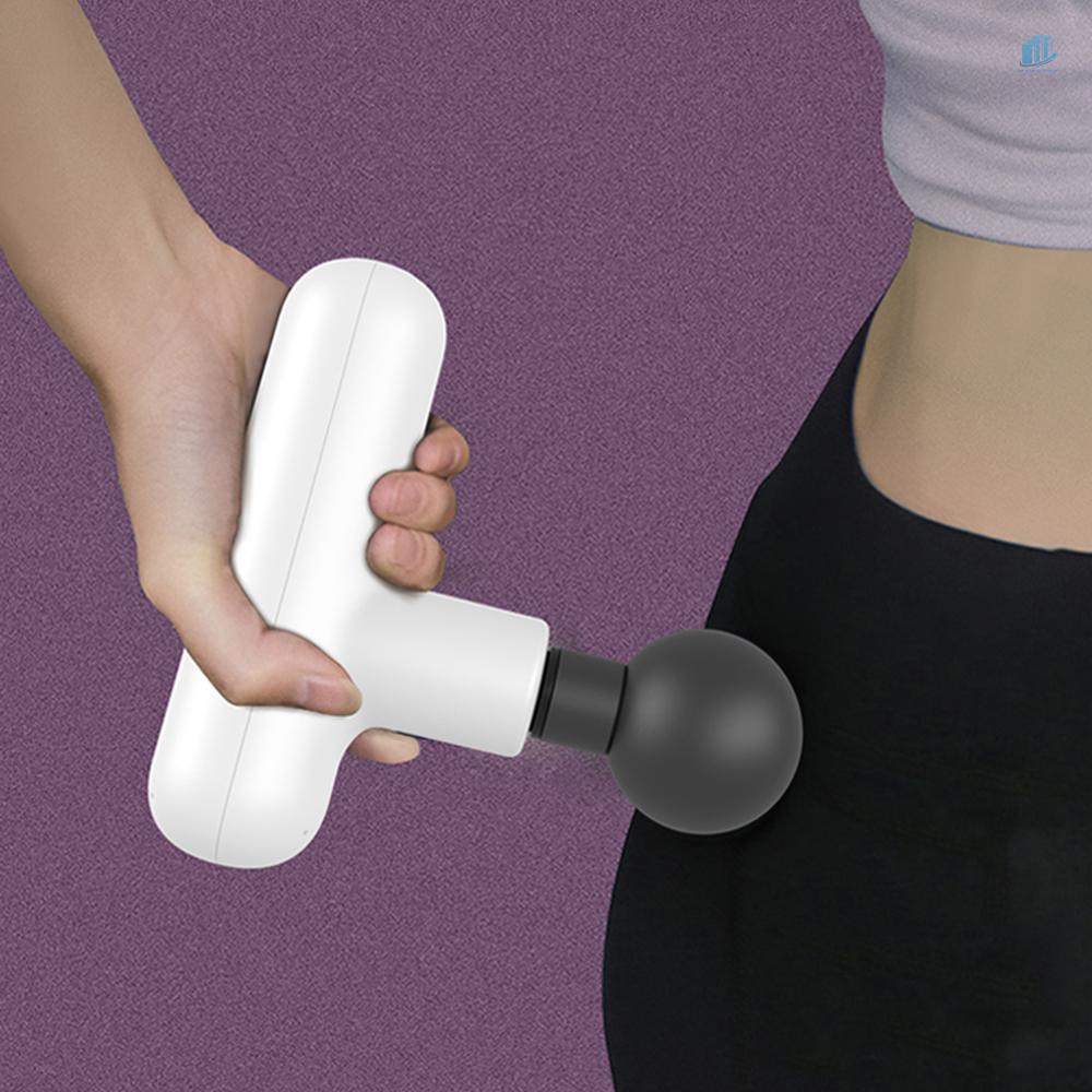 Súng Mát Xa Điện Tử Mini smartwatchinone 4 Đầu 4 Mức Tốc Độ 2000mAh Có Thể Sạc Lại