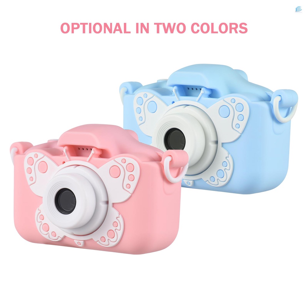 Camera Kỹ Thuật Số X7 Mini 1080P Màn Hình Kép 20MP 2.0 Inch IPS Tích Hợp Pin 32GB Dễ Thương Cho Trẻ Em