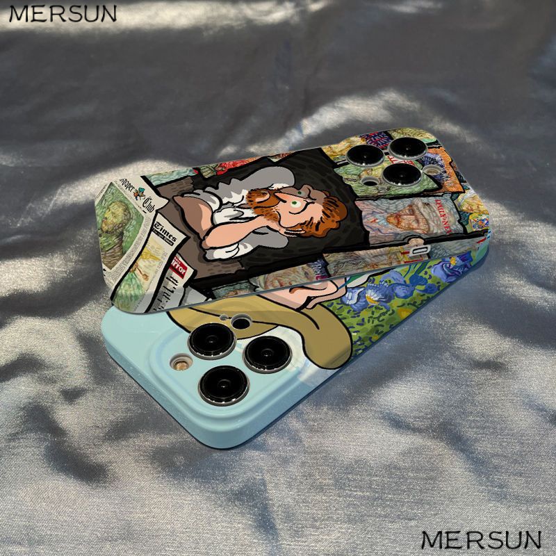 Ốp Điện Thoại Cứng / Toàn Diện In Hình Tranh Van Gogh Cho Iphone Xr / 137 / 12 promax / 148xs / 11 M5QA