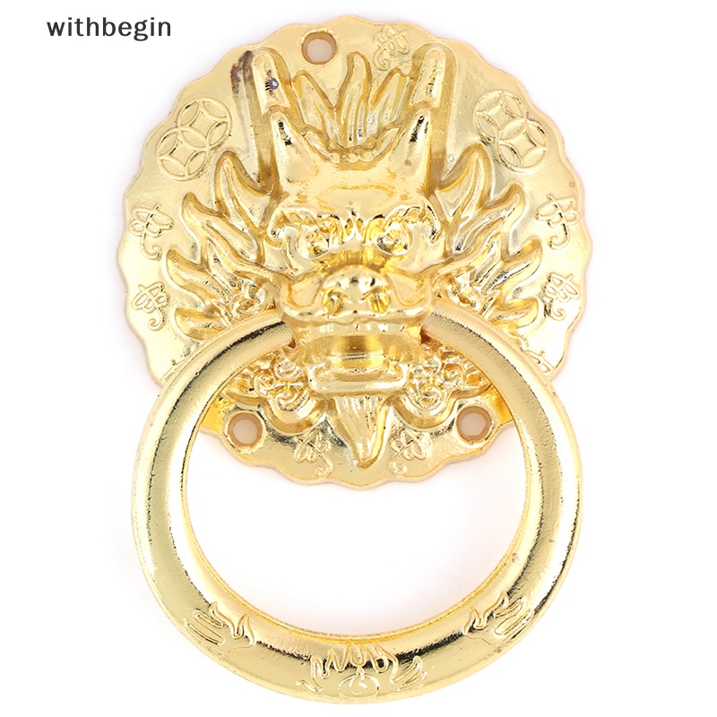 Set 10 Tay Nắm Cửa Tủ Hình Đầu Rồng Phong Cách Vintage