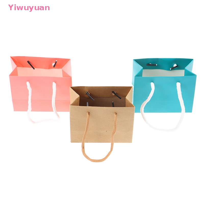 < Yiwuyuan > Túi Xách Mua Sắm Mini Thời Trang DIY Mới Cho Nhà Búp Bê