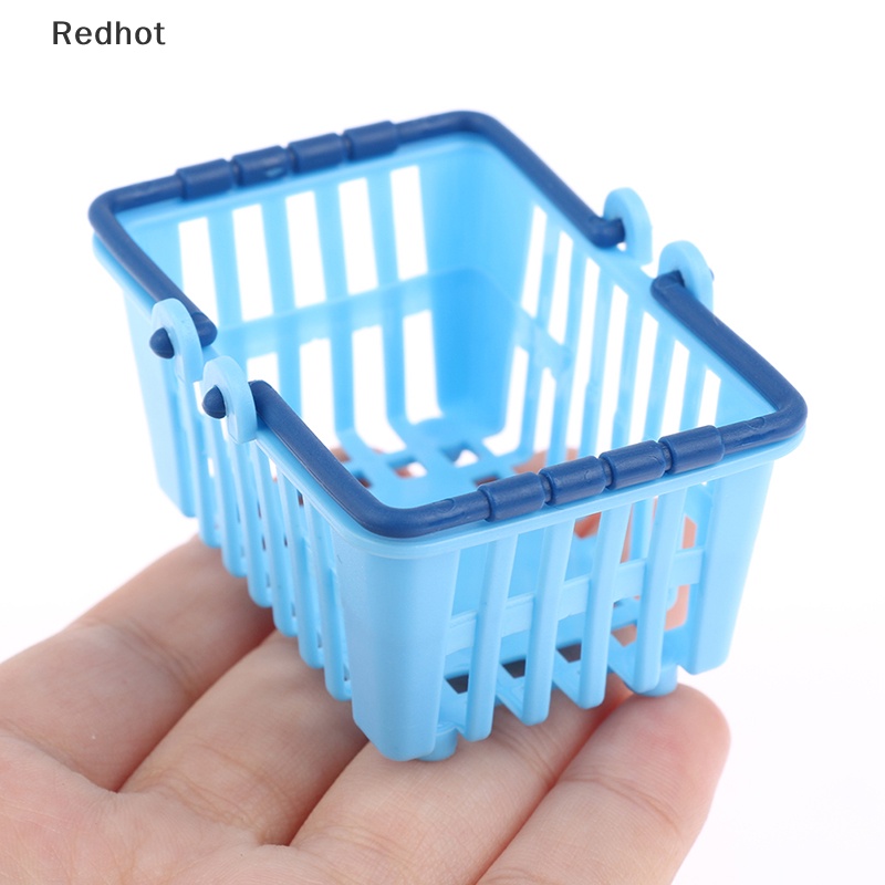 < Redhot > Giỏ Mua Sắm Đồ Chơi Mini Cho Nhà Búp Bê