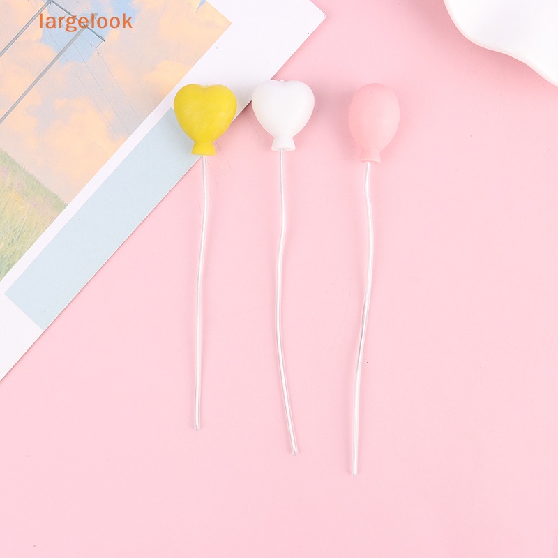 Set 6 Bong Bóng Nhiều Màu Sắc Trang Trí Nhà Búp Bê