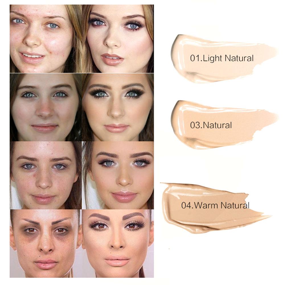 Kem Nền Che Khuyết Điểm Dạng Lỏng SACE LADY 6ml V1B7 Không Dính Làm Mịn Tông Màu Da Tự Nhiên