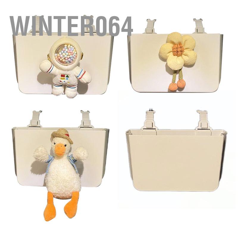 Winter064 Gối Tựa Đầu Ô Tô Túi Treo Nhựa Có Thể Gập Lại Ghế Sau Người Tổ Chức Nhẹ Bảo Quản Rác