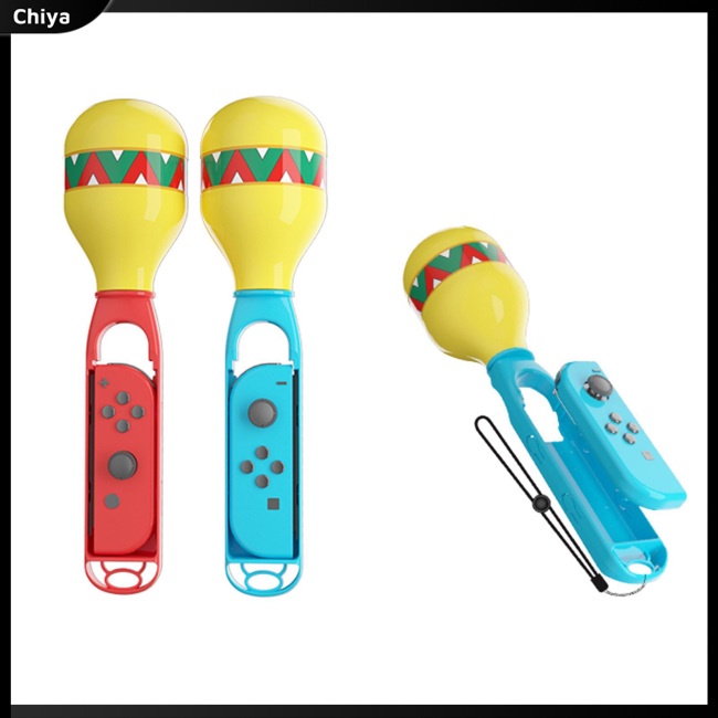 Bộ 2 Tay Cầm Điều Khiển Chơi Game Switch Trái Phải Nhỏ Gọn Kèm Dây Đeo Cổ Tay