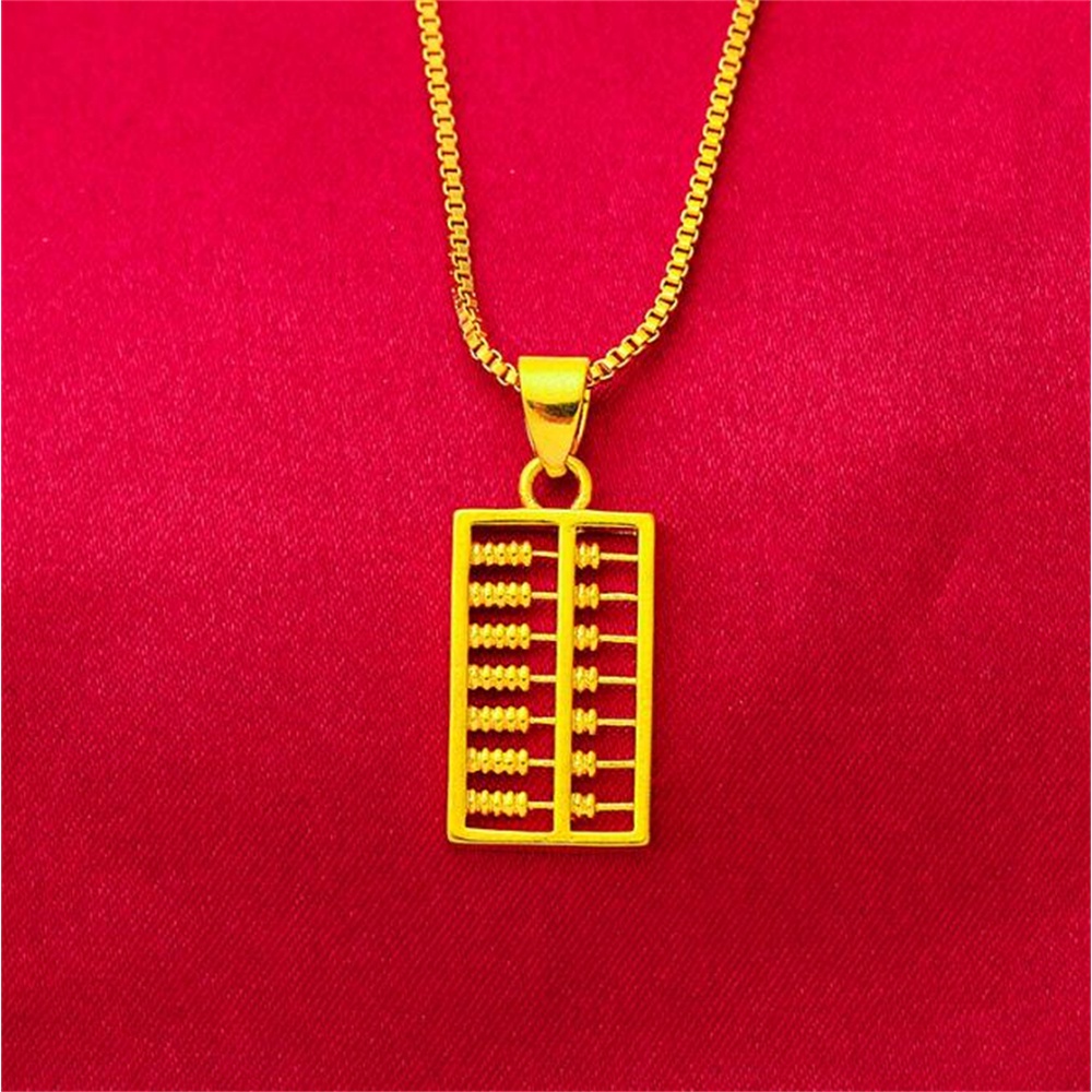 Dây Chuyền Mạ Vàng 24K Mặt Hình Phật Thời Trang Dành Cho Nữ