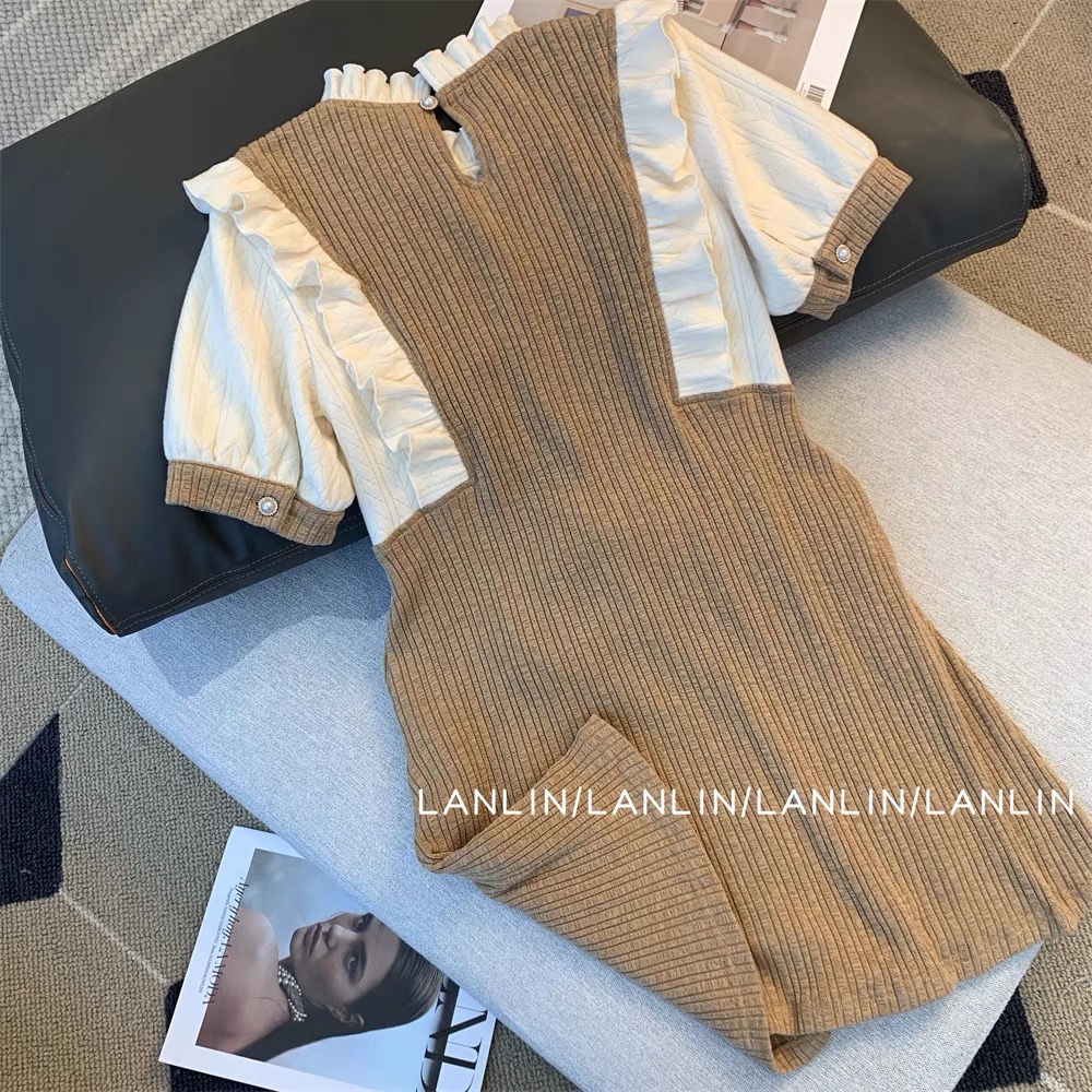 Đầm Thời Trang Mùa Hè Pháp Thanh Lịch Dành Cho Nữ