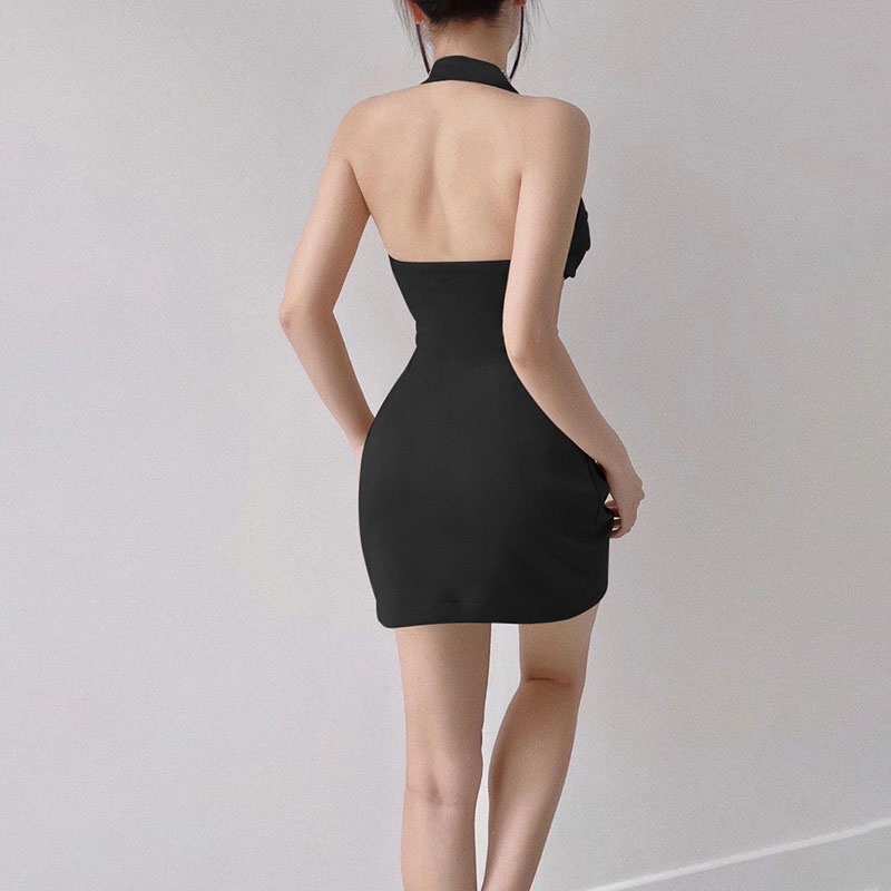 Kayna Đầm Dự Tiệc Hai Dây Cúp Ngực Gợi Cảm Phong Cách Âu Mỹ Cổ Điển Tự Cột Dây Dành Cho Bạn Nữ