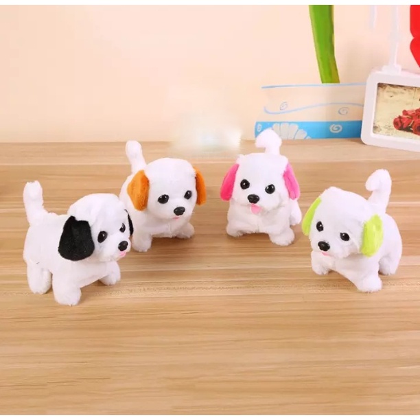 Chó bông biết đi, vẫy đuôi, biết kêu bibi cực Cute