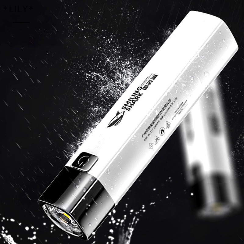 LILY 2 trong 1 990000lm siêu sáng G3 dẫn đèn Pin Torch ánh sáng ngoài trời uuu