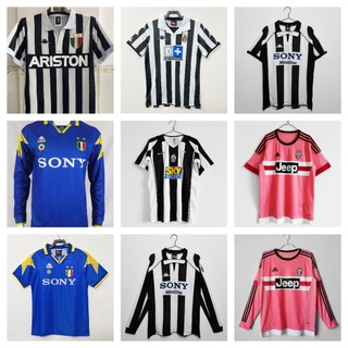 Áo thun đá banh đội tuyển juventus del piero zidane inzaghi 97 98 14 15 16 chất lượng cao