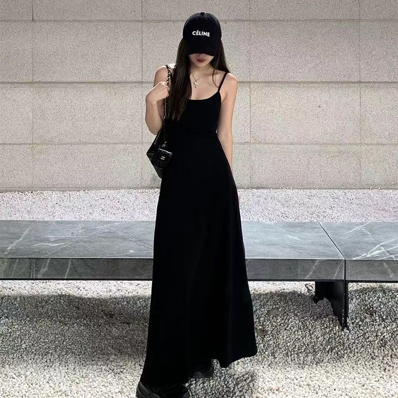 Cozok Đầm Dài Không Tay Dáng Ôm Màu Trơn Gợi Cảm Dành Cho Nữ