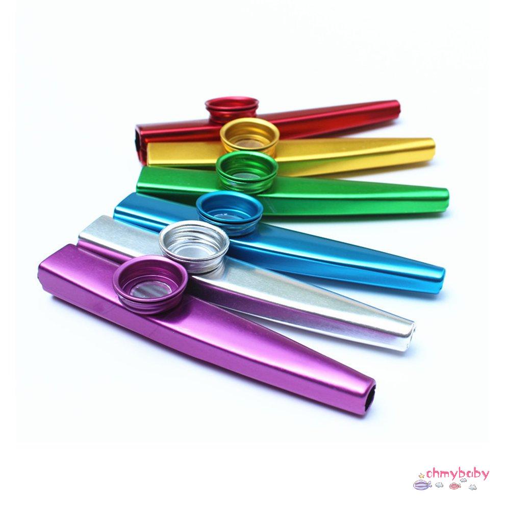 [OMY] Kim Loại Kazoos Nhạc Cụ Sáo Hoành Miệng Người Bạn Đồng Hành Tốt Cho Đàn Guitar [P/22]