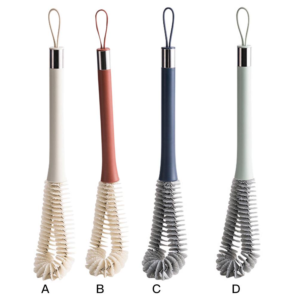 Cọ Rửa Ly Bằng Silicone Cán Dài Tiện Lợi Dành Cho Nhà Bếp