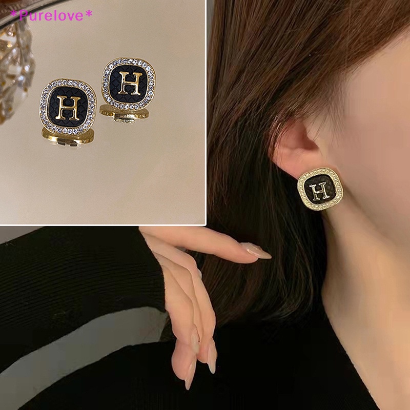 1 Đôi Bông Tai Đính Ngọc Trai Phong Cách Retro Thời Trang Dành Cho Nữ Mới