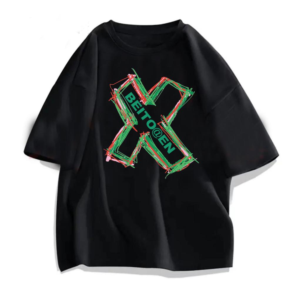 Áo Thun Cotton Dáng Rộng Mềm Mại Thoáng Khí Ngắn Tay Thời Trang Mùa Hè Dành Cho Nam C8F6