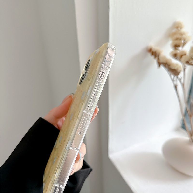 Ốp Điện Thoại Túi Khí Chống Sốc In Hoa Nhỏ Cho iphone14promax / 13 / 12 / 11 / XR / XS / X / XSMAX / 6 / 6SPLUS / 7 / 8PLUS