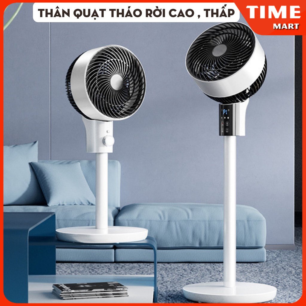 Quạt cây 2 lớp cánh Xiaomi Jipin. Quạt đứng thay đổi độ cao.