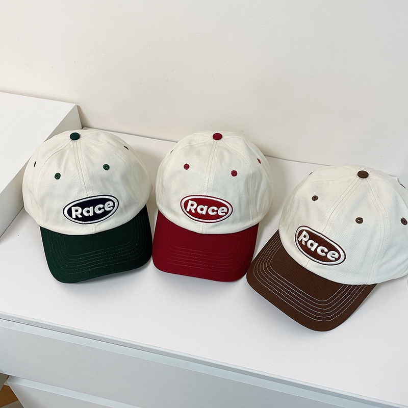 Mũ Lưỡi Trai Thêu Chữ Nhiều Màu Sắc Thời Trang Mùa Hè Hàn Quốc