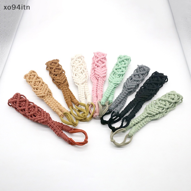 Băng Đô Vải Cotton Bện Co Giãn Phong Cách Boho Cổ Điển Cho Nữ