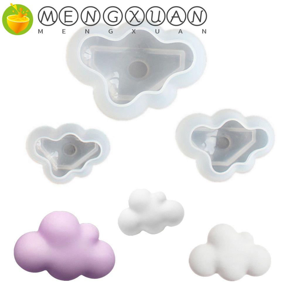 Khuôn Silicone Làm Xà Phòng / Nến Hình Đám Mây Diy