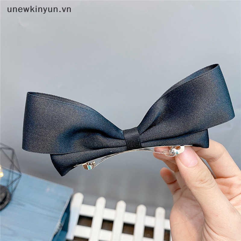Bộ 2 Kẹp Tóc Nơ Phong Cách Hàn Quốc Thời Trang Cho Nữ