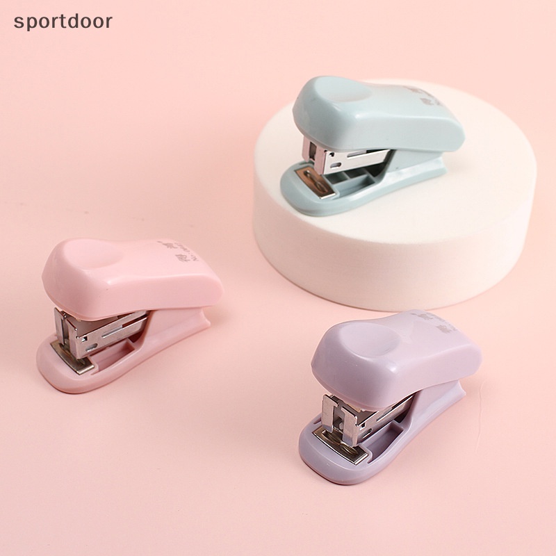 [sportoutdoor] Bộ Dụng Cụ Dập Ghim Mini Hình Động Vật Hoạt Hình Dễ Thương Di Động Cho Học Sinh / Văn Phòng / Trường Học [out]