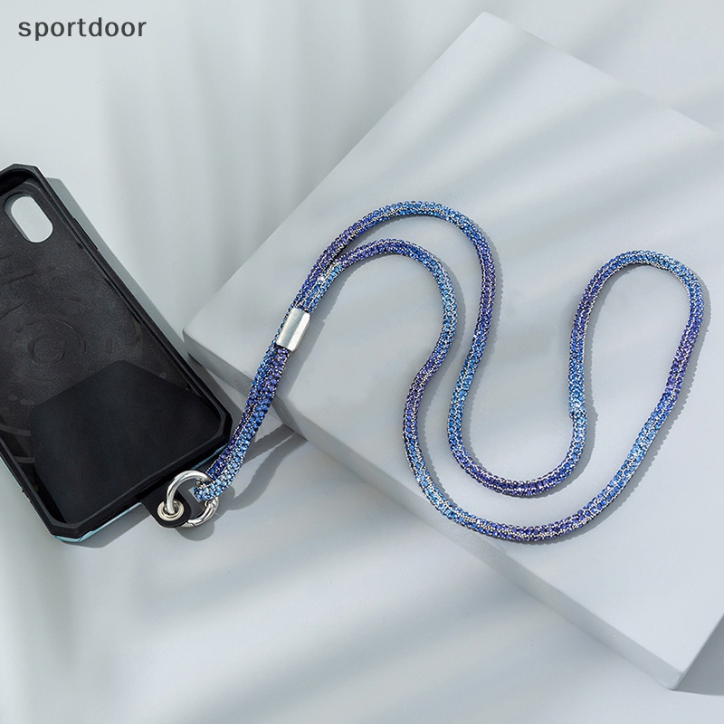 [sportoutdoor] Dây Đeo Điện Thoại Có Thể Tháo Rời Đính Kim Cương Giả [out]