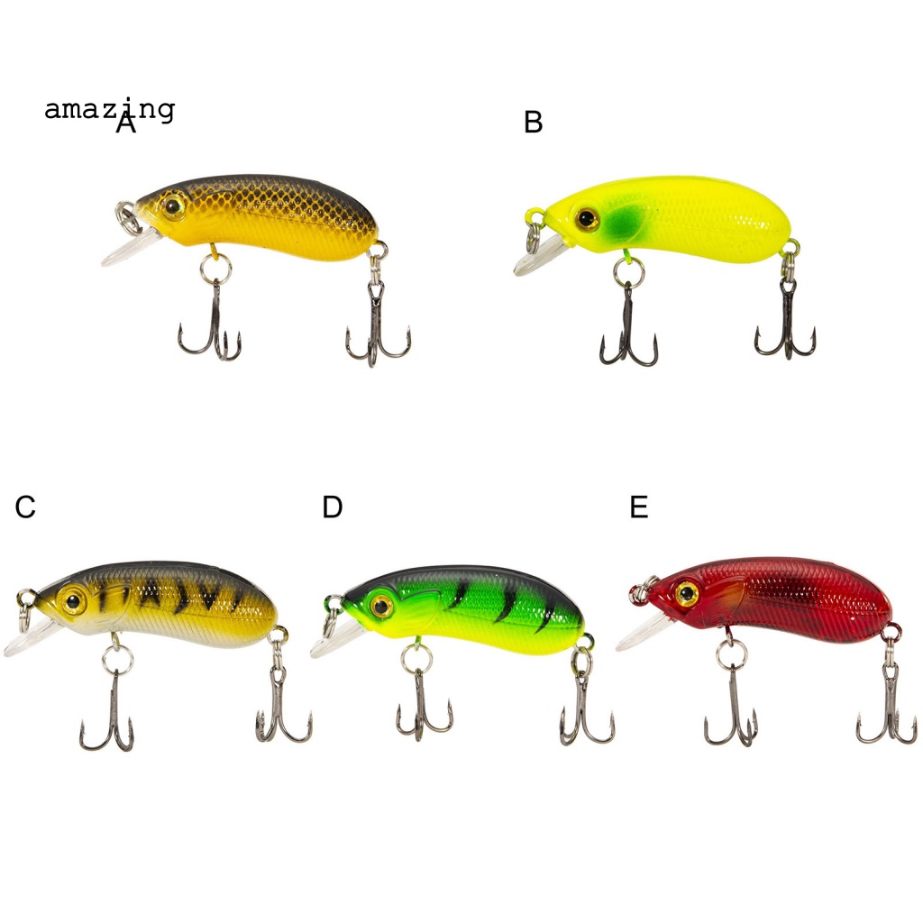 Mồi Câu Cá Giả Chuyên Nghiệp 5cm Không Dễ Biến Dạng