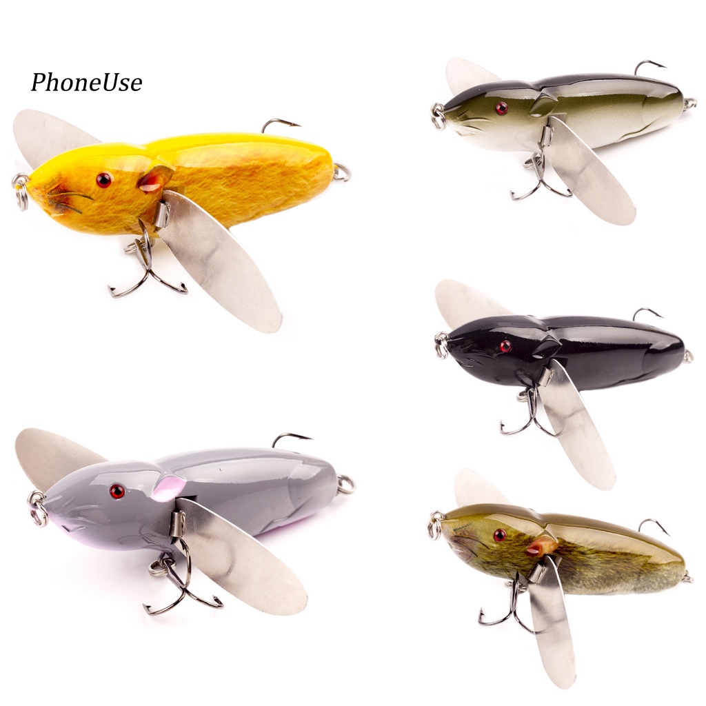 Mồi Câu Cá Giả 3D Bằng PU 8cm / 14g Có Thể Tái Sử Dụng