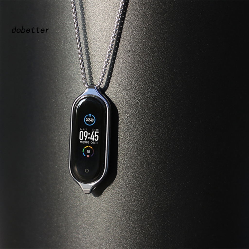 Dây Đeo Tay Bằng Thép Không Gỉ 2 Chiều Thời Trang Cho Xiaomi Miband 5 / 6