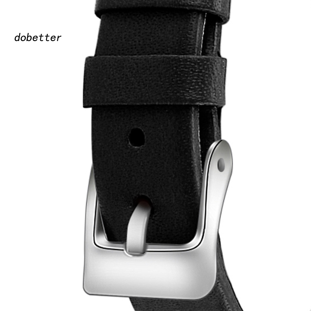 Dây Đeo Thay Thế Bằng Da Giả Mềm Thoáng Khí Cho Đồng Hồ Dobetter &gt; 12mm